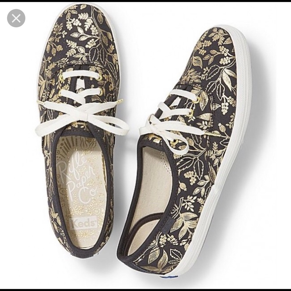 Rifle Paper Co. Keds (Queen Anne design)